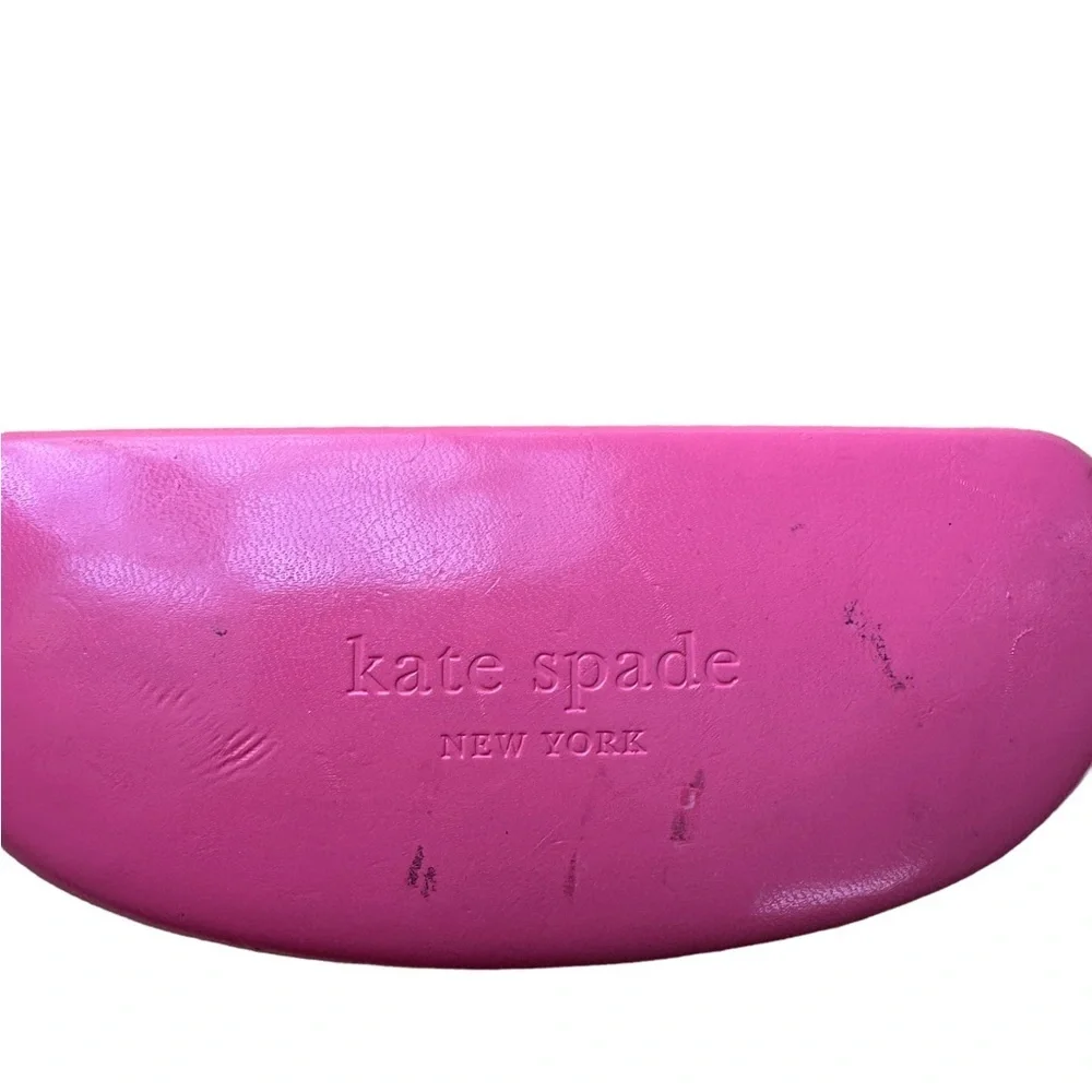 Kate Spade Pink Clam Shell Eyeglass Case